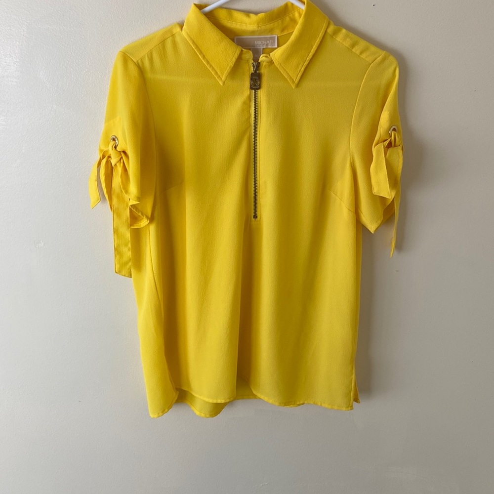 Yellow Michael Kors Blouse